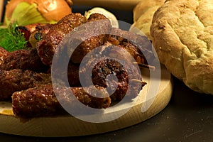 Serbian barbecue, Balkan type barbecue photo